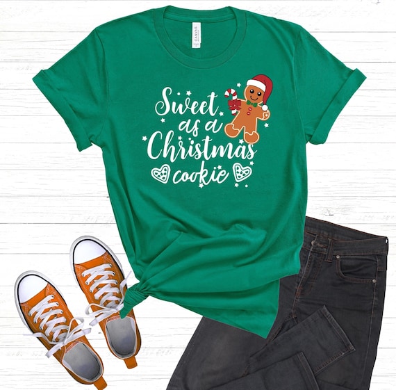 クリスマスクッキーシャツ 幼児 男の子 女の子 クッキークルーTシャツ