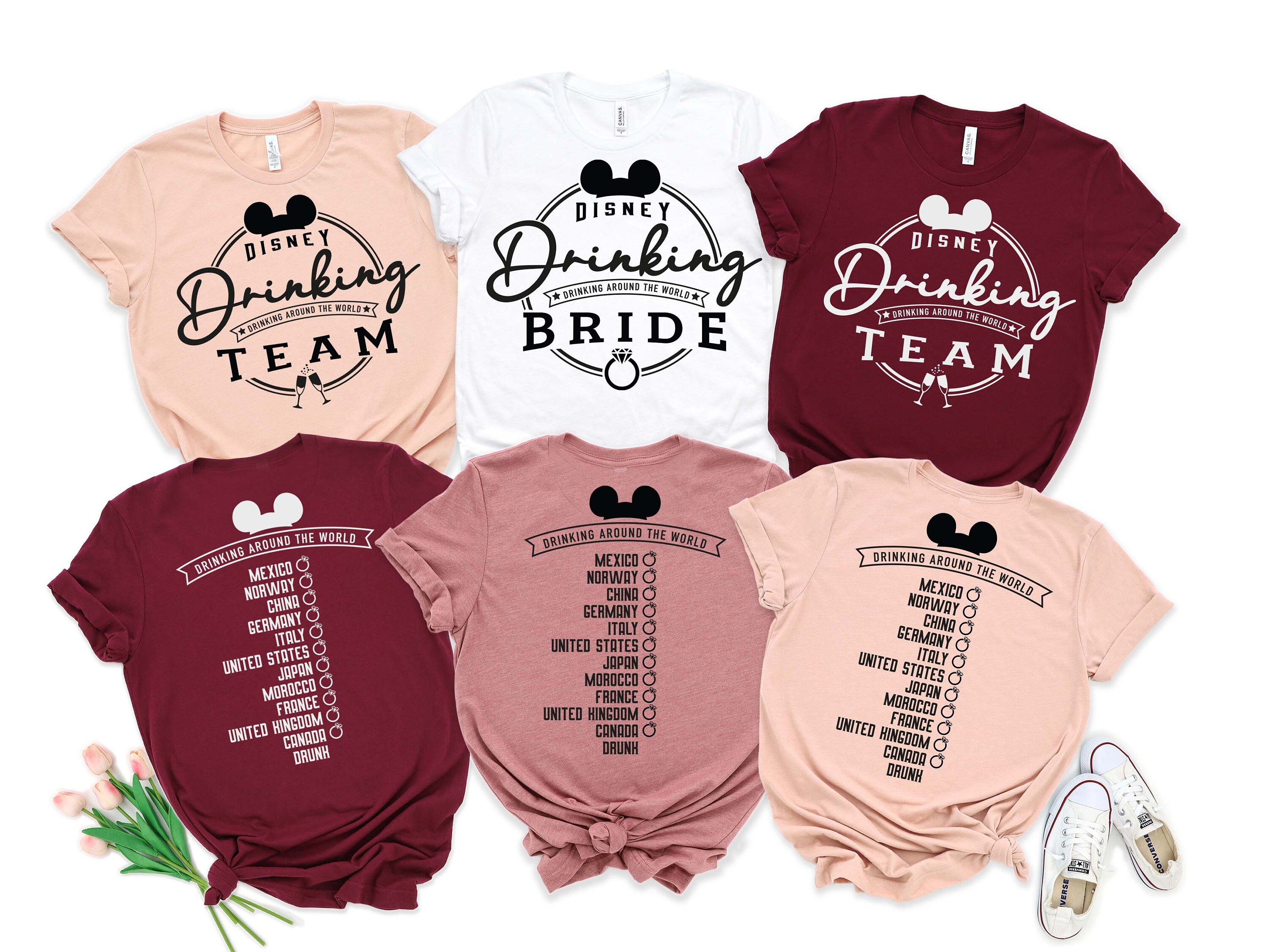 Drunk disney cheap shirts