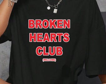 Camiseta del Club de los Corazones Rotos, camiseta anti-San Valentín