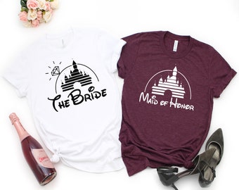 Disney Bachelorette Party Shirts, Disney Wedding Shirts