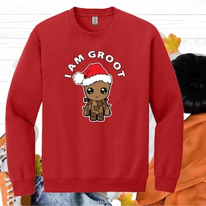 i am groot christmas sweater