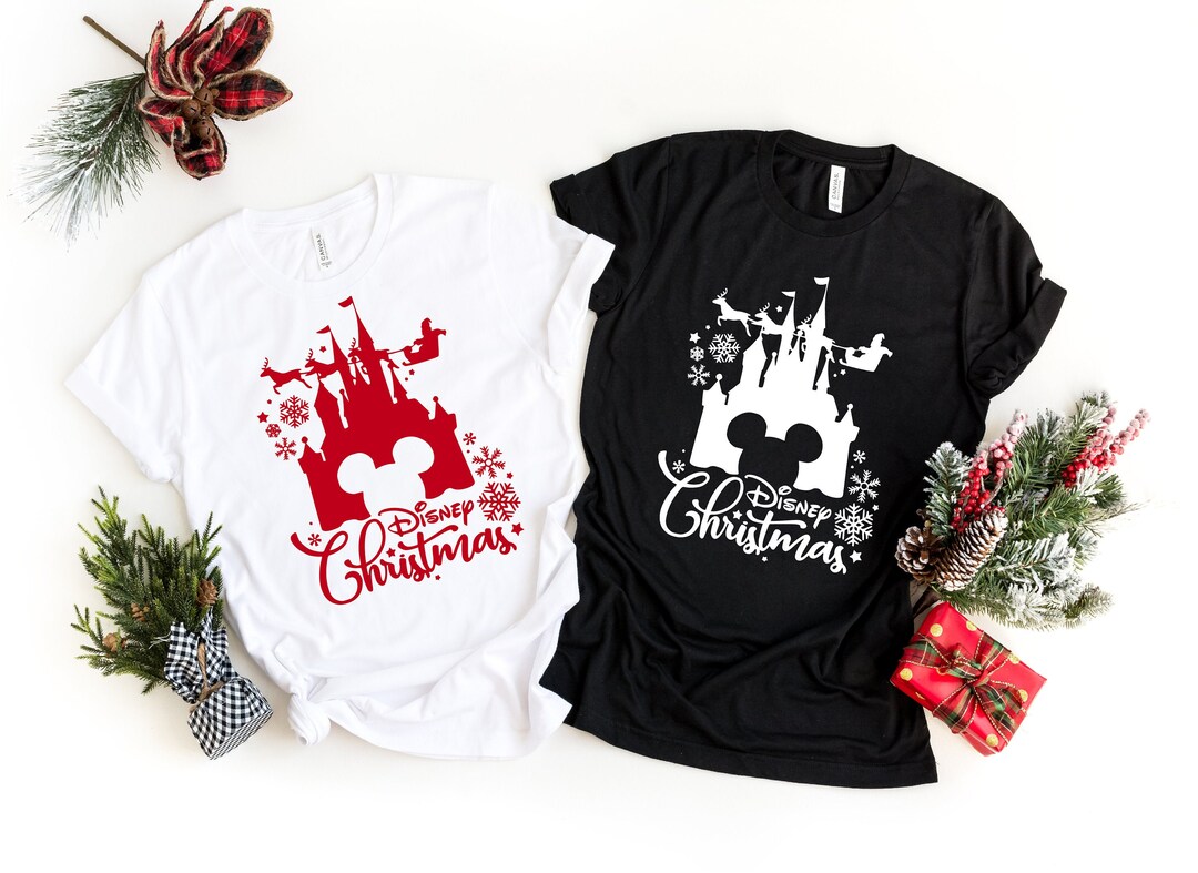 Disneychristmas Vacation Shirts Matching Disney Christmas Etsy