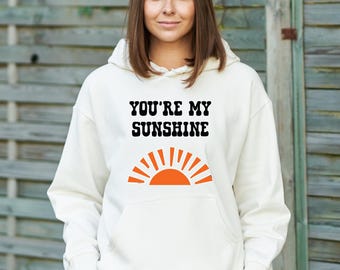 Sudadera con capucha "Eres mi sol", regalo de San Valentín