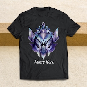 League of Legends custom Rank tee