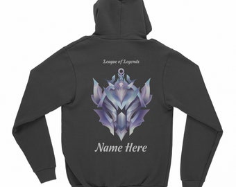 League of Legends 2021 Rank zip up hoodie