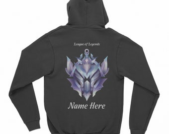 League of Legends 2021 Rank Zip Up Hoodie