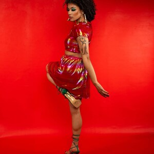 Red Iridescent Set