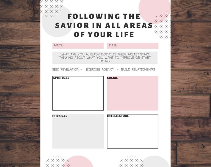 YW Presidency Meeting Agenda Young Women Agenda Young Women Etsy