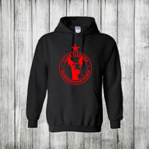 Xolos de Tijuana Hoodie/Xolos Hoodie/Custom Hoodie/Pullover Hoodie/Personalized Hoodie/Custom Sweatshirt/Custom Gift