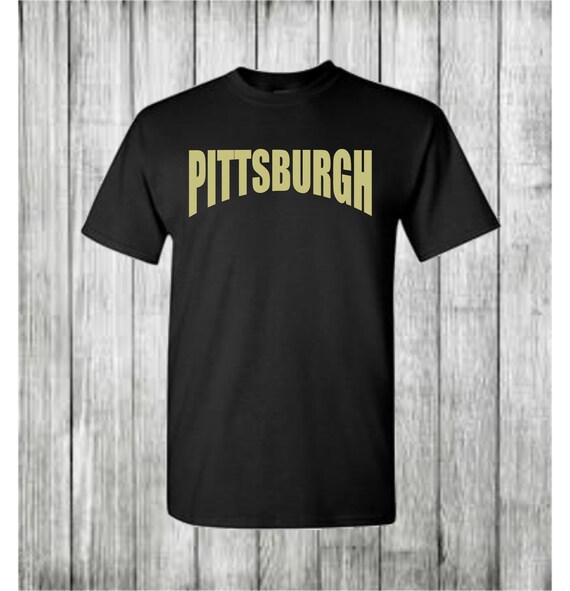 Pittsburgh T shirt pittsburgh Steelers Shirt state Tee any State Shirt custom Made T shirt personalized Shirt heavy Cotton Shirt Etsy