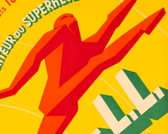 Radio – L.L. (Lucien Levy) – Art Deco Poster by G. Favre, 1930