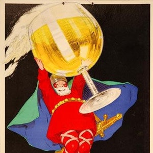 Biere Allary by Jean D'Ylen c1920 carton original vintage french drinks poster