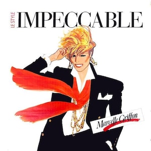 Impeccable Gruau original 47x69 in excellent A fashion ORIGINAL VINTAGE poster