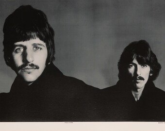 The Beatles Banner Original Printing Poster by Richard Avedon for
