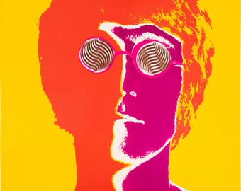 Original John Lennon by Richard Avedon 1967 Original Excellent
