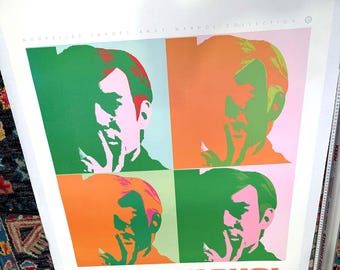 Rare Pop Art Andy Warhol Self Portrait 1989 Nouvelles Images