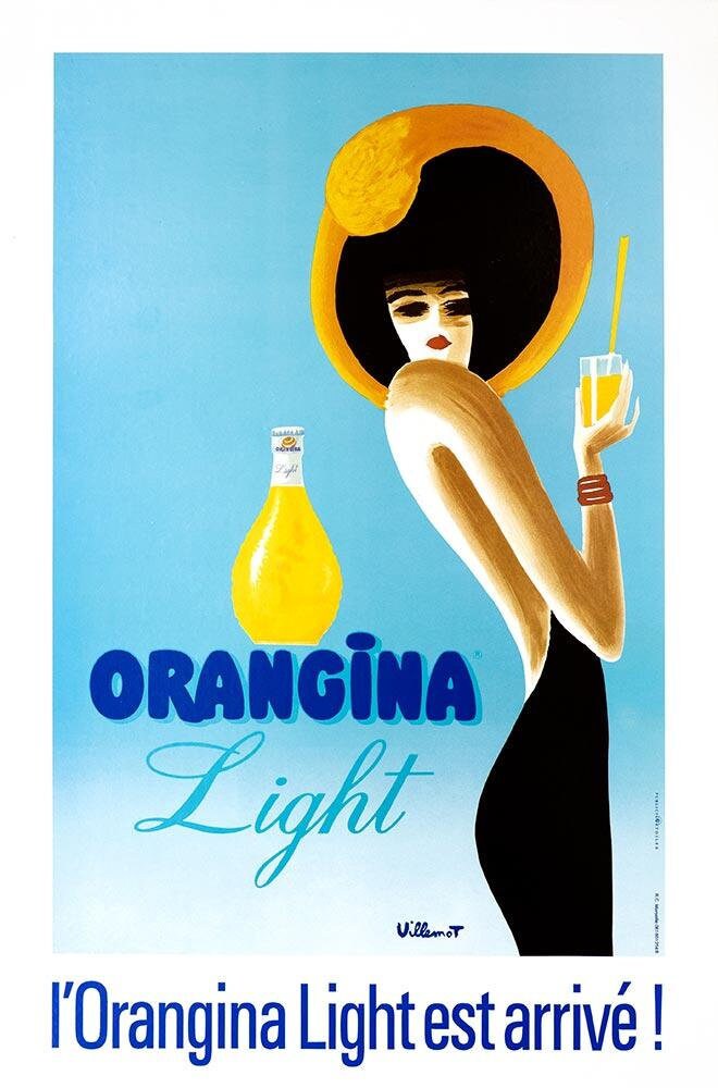 Savignac ORANGINA ポスター Savignac ORANGINA ポスター Savignac ORANGINA ポスター