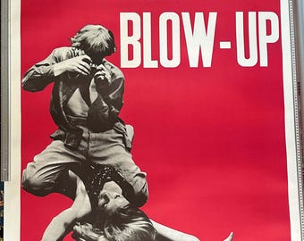 BLOW- UPブロウアップ　欲望ミケランジェロアントニオーニ　ポスター Yahoo!オークション - 送料無料 特大ポスター『欲望 blow up
