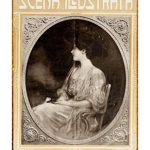 Scena Illustrata 1900 Arts literature music theatre Woman Cover 2