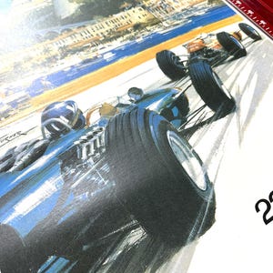 Livre Grand Prix De Monaco – Le Regard De Michael Turner, Texte David Waldron, édition 1995