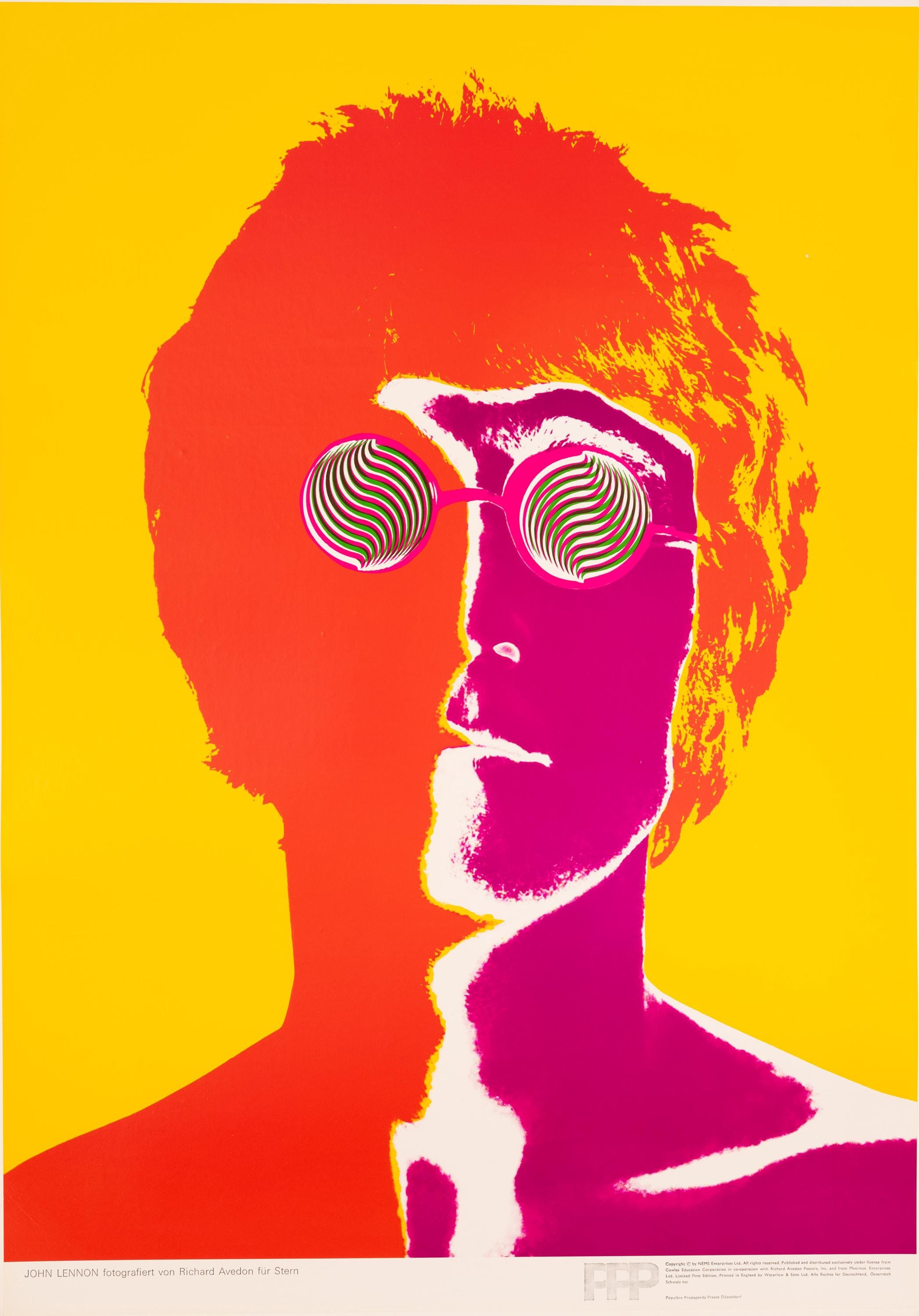 1967 Beatles Avedon Poster Setof 4 Color Posters : Original Stern