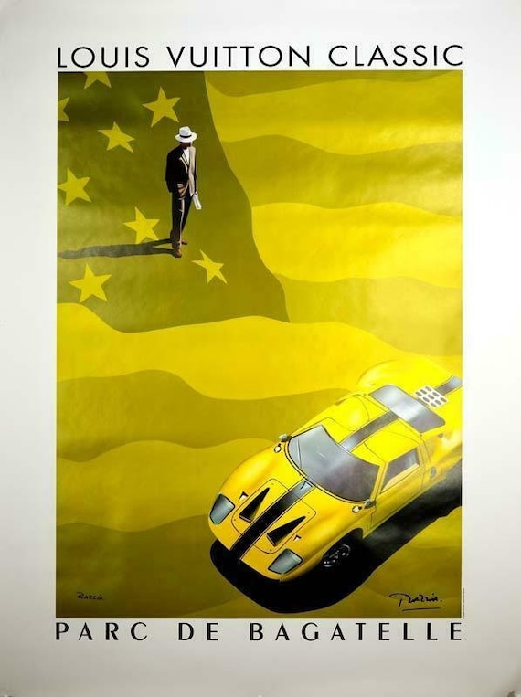 Razzia: Louis Vuitton Classic Ford GT, Hand Signed Poster - Etsy