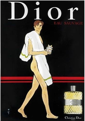 Dior Perfume by rene Gruau - Etsy 日本