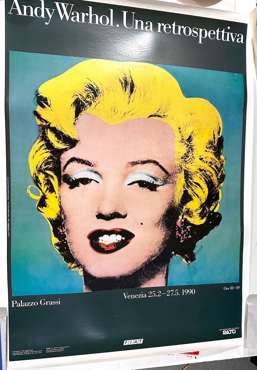Andy Warhol Una Retrospettiva 1990 at the Palazzo Grassi