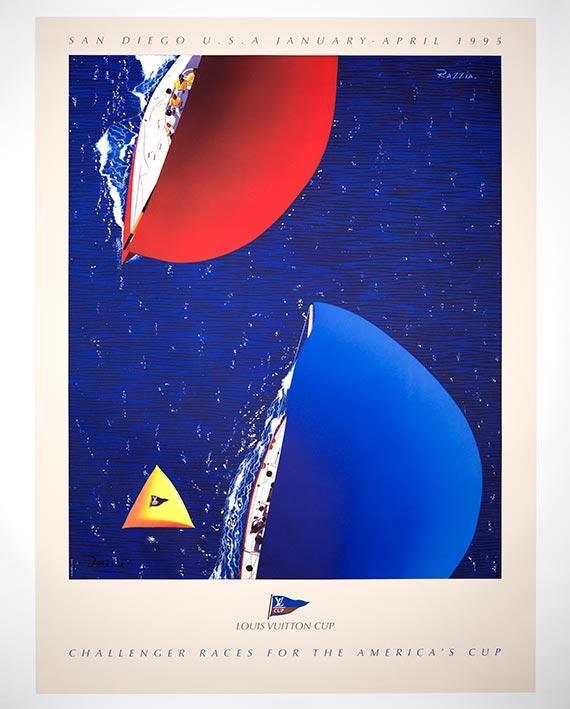 Louis Vuitton Cup, Advertising Posters