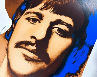 Richard Avedon Ringo Starr 1967 Original Linen Poster (19x27