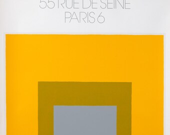 Homage to the Square Series - Galerie Melki Paris - Josef Albers - 1973