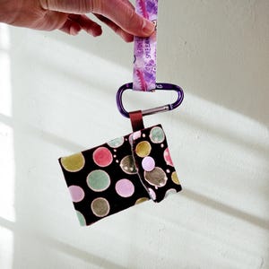 Mini porte-monnaie en velours côtelé, mini portefeuille, vegan durable, sac fait main, design rétro, petit porte-monnaie, cadeau fait main pour enfants
