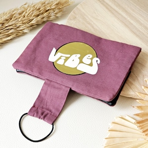 Tabaktasche Retro Ethno | Tabakbeutel | Tabaktasch handgemacht | Tabaktasche Stoff | Reißverschlusstasche | Geschenke zum Geburtstag
