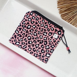 Cartera Leo, bolso con estampado Leo, tarjetero, bolso hecho a mano, cartera Leo, llavero, neceser, bolso con estampado de leopardo