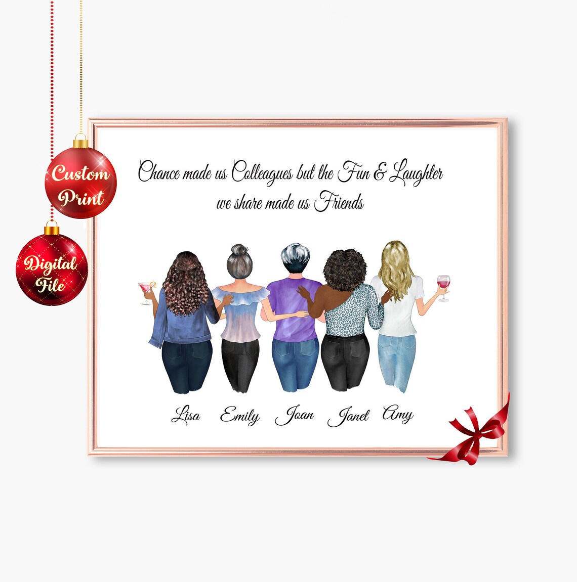 Collègues Cadeaux de Noël pour les femmes / Collègue laissant Etsy