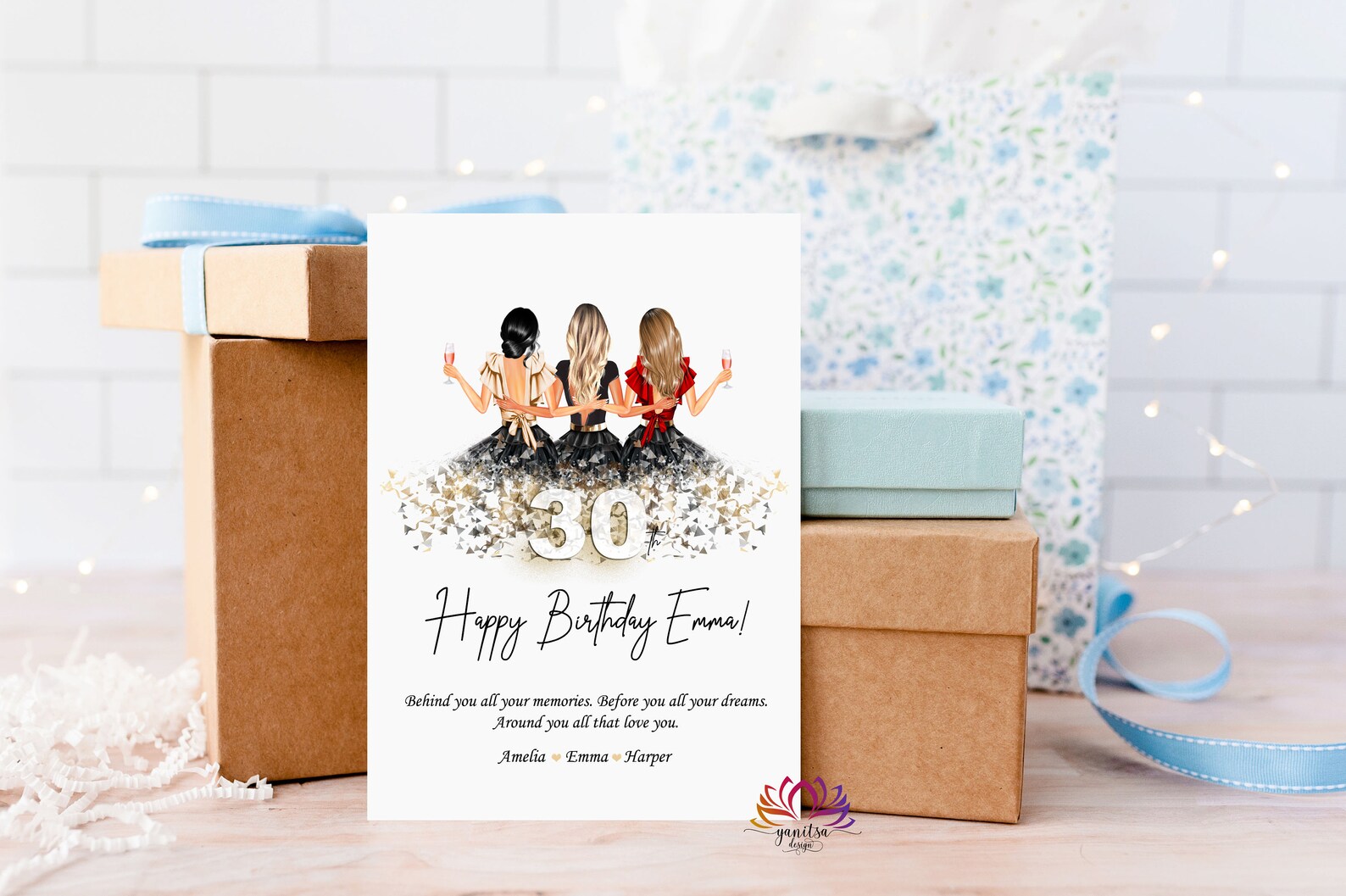 40th Birthday Gift 40th Birthday Gift for Best Friend Personalized Birthday Gift for Her 40th