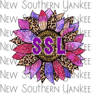 South Side Lower Elementary, Picayune, Sunflower; PNG File for Sublimation or print