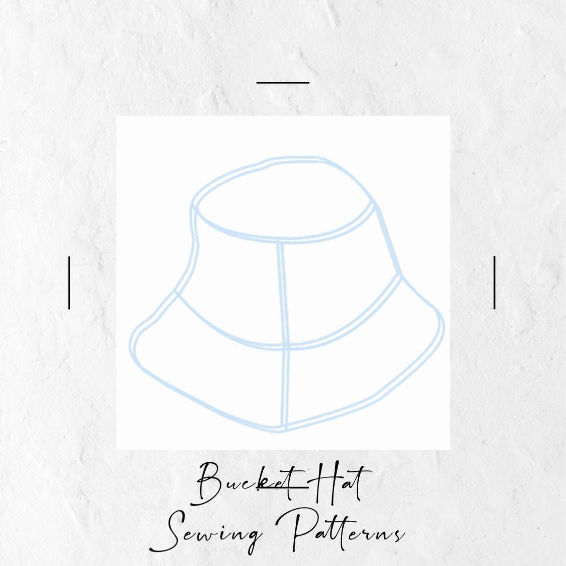 Bucket Hat Sewing Patterns Etsy UK