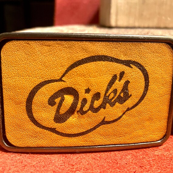 One-of-a-kind Engraved Leather Belt Buckle: Special Deluxe  display picture 1