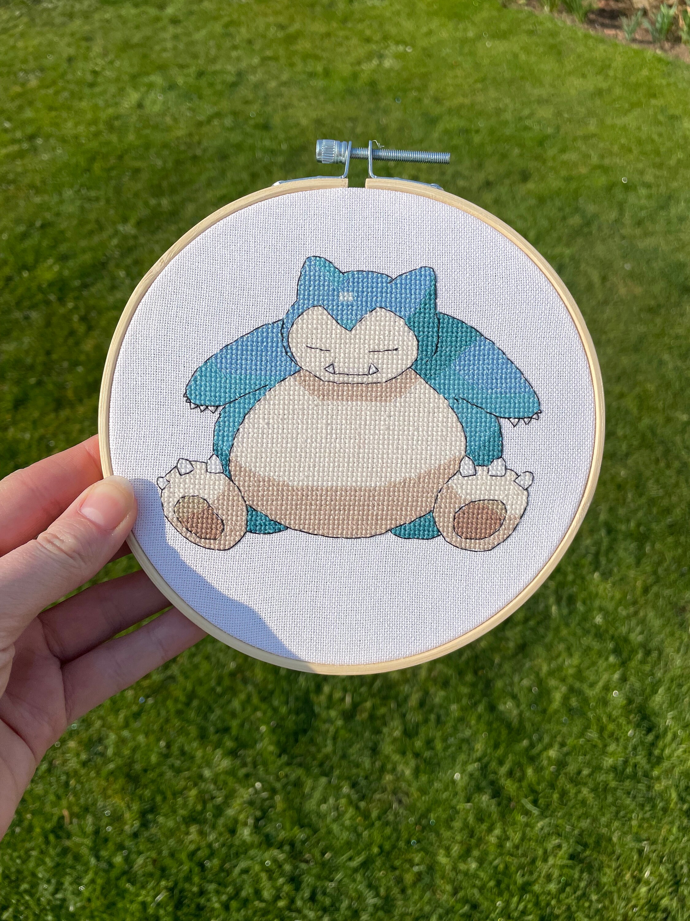 ポケモン - カビゴン クロスステッチ刺繍 - Etsy 日本