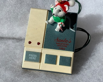 Hallmark “Santa’s Answering Machine “!
