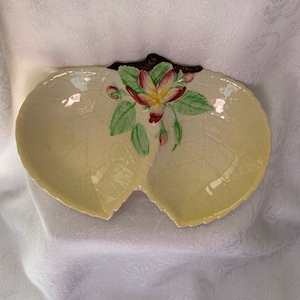 Yellow Apple Blossom Carlton Ware Dish!