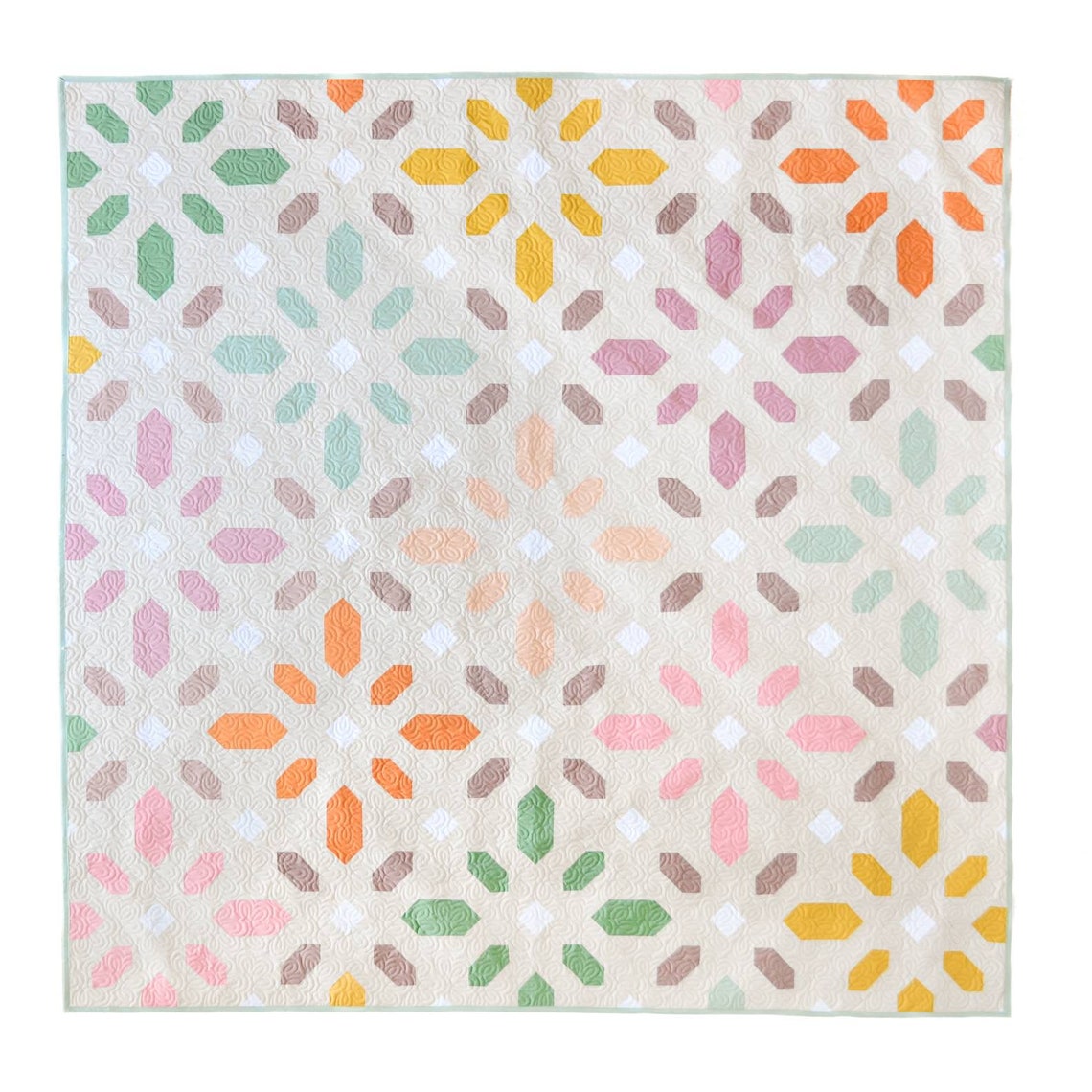 Eyelet Lace Quilt PATTERN ONLY PDF Quilt Pattern Download Etsy
