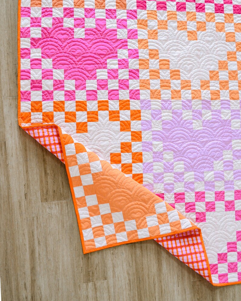 Check Yes Quilt PATTERN ONLY PDF Quilt Pattern Download Etsy Australia