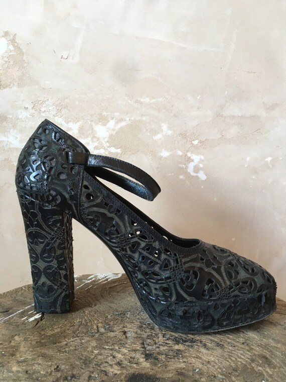 Limited Edition Modern BIBA Shoes Size UK 5