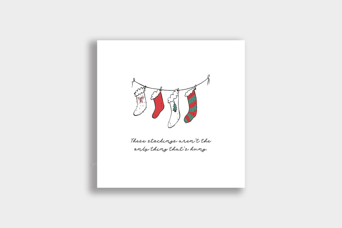 Funny Christmas Card | Etsy