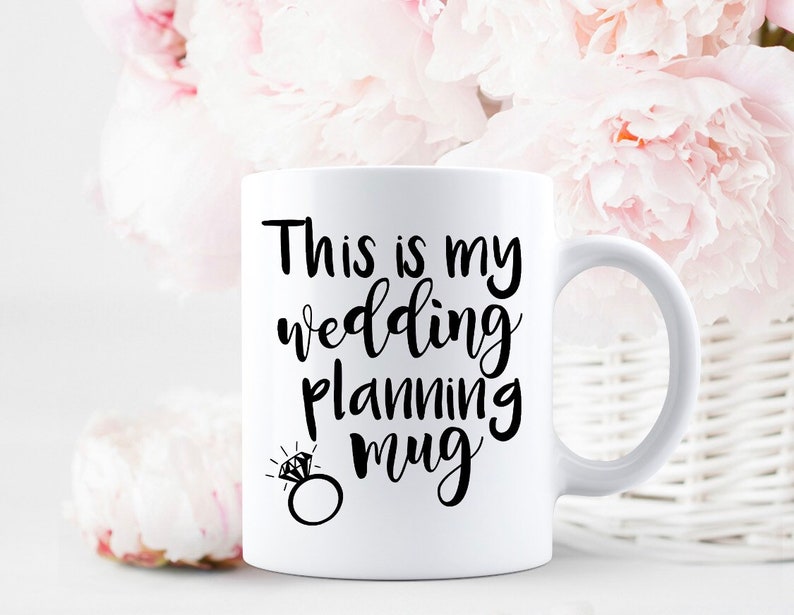 this is my wedding planning mug