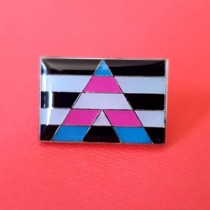 Transgender Ally Pride Flag Pin Badge LGBTQ+