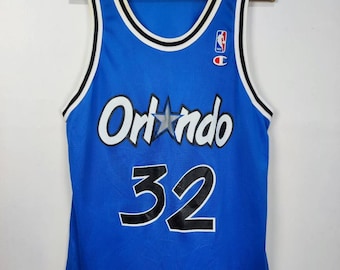 Shaquille O’Neal Island Magic Champion-Trikot Vintage Shaquille O’Neal NBA Basketball-Shirt Island Magic 90er Jahre Jersey Herren Medium