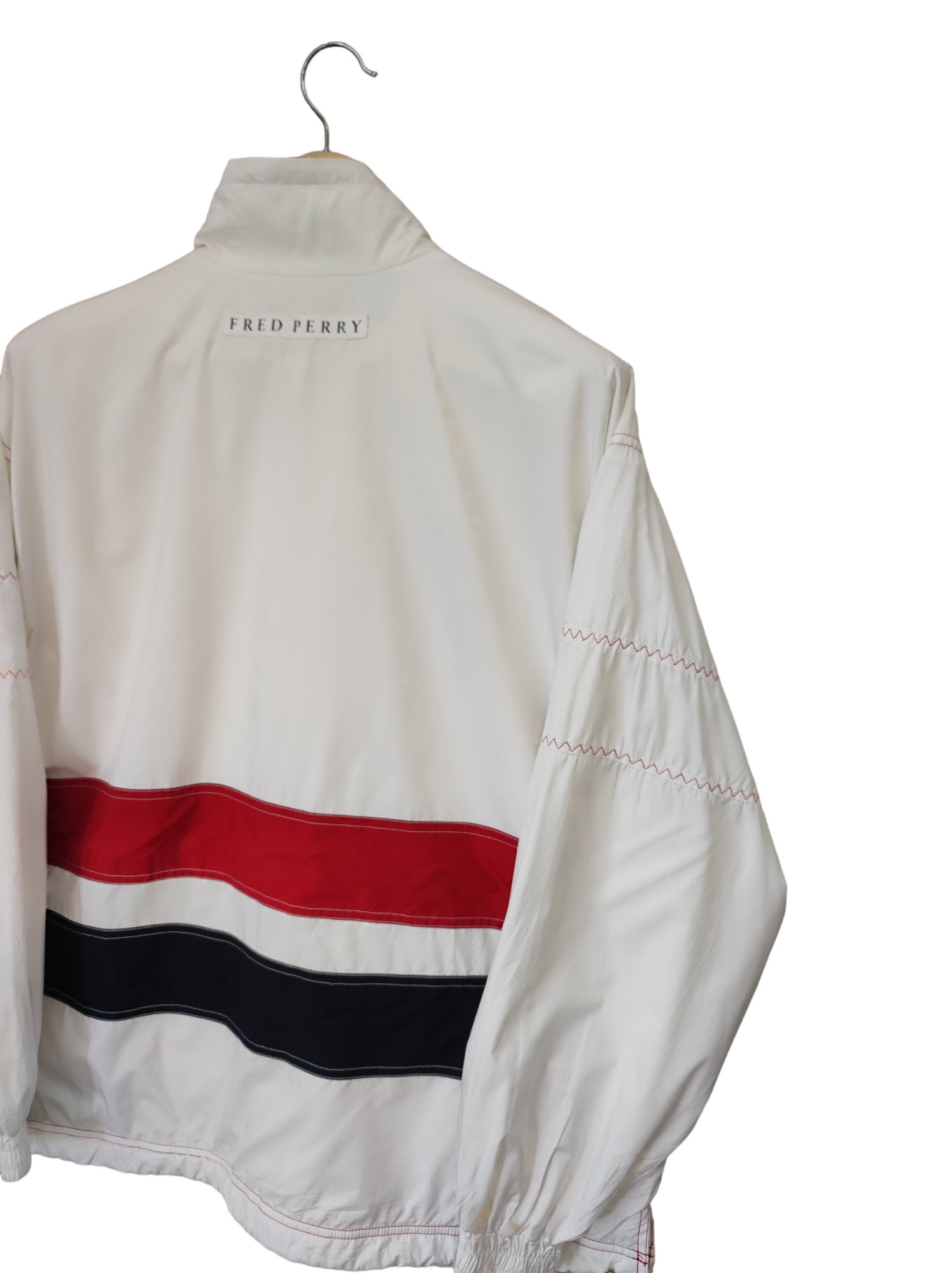Vintage Fred Perry Jaspo Fred Perry Light Jacket Full Zipper